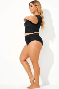 Black Elegant High Waist Women Brief 8 Black Elegant High Waist Women Brief -Luna Marina Store b debt022002 3