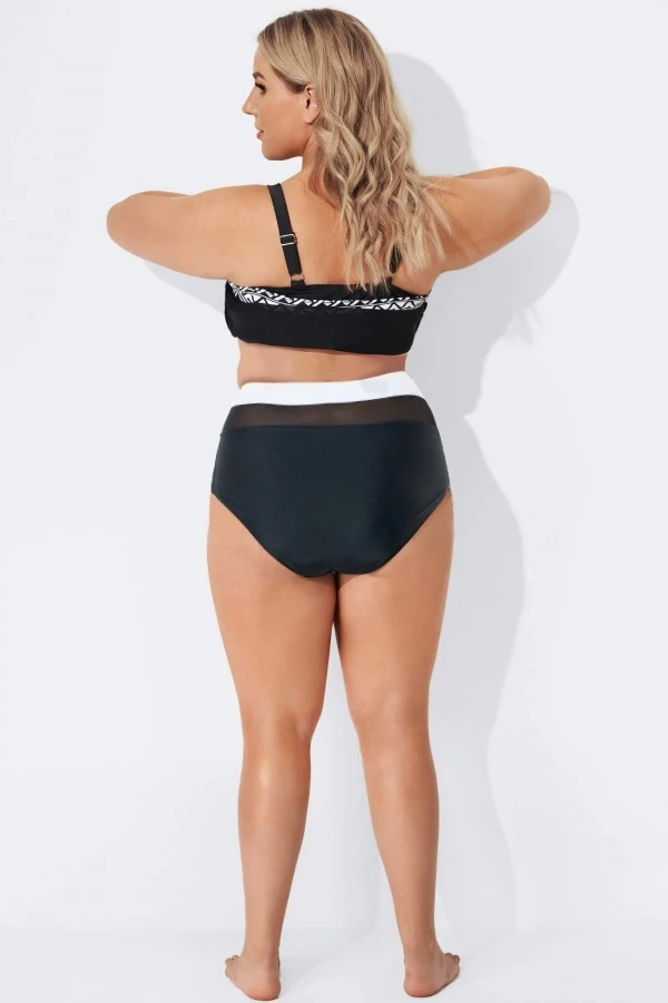 High Waisted Swim Bottom For Women 4 High Waisted Swim Bottom For Women - Image 2