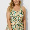 Elegant Sweetheart Tummy Control One Piece Swimsuit -Luna Marina Store b deop065006 1