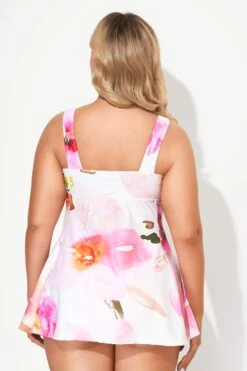 Sweetheart Neckline Tie Dye Swimdress Swimsuits 8 Sweetheart Neckline Tie Dye Swimdress Swimsuits -Luna Marina Store b desd001002 3