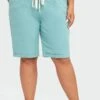Blue With Pockets Sashes Holiday Loose Shorts 2 Blue With Pockets Sashes Holiday Loose Shorts -Luna Marina Store c pt001001 1
