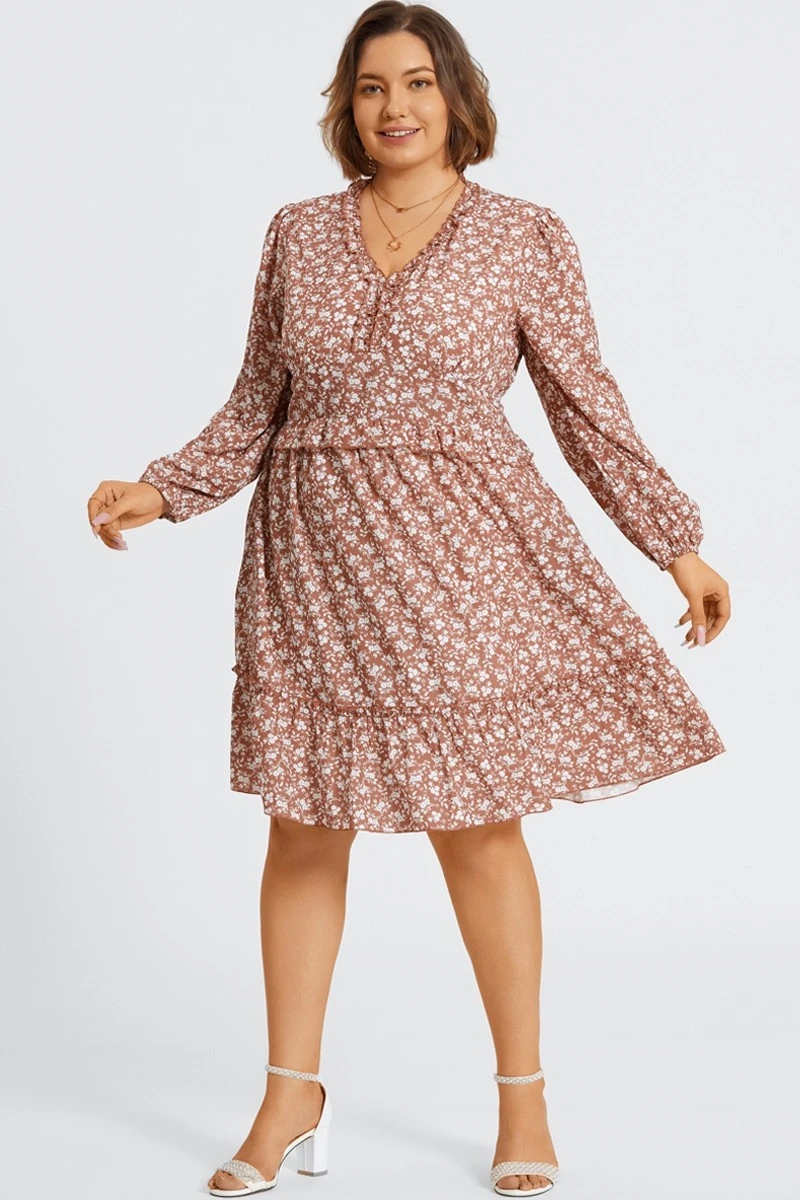 Pink Short Sleeve Peplum V Neck Midi Dress 3 Pink Short Sleeve Peplum V Neck Midi Dress