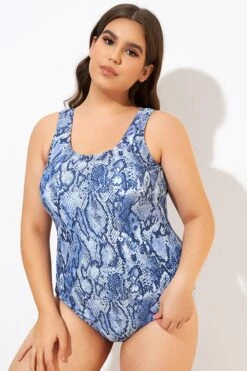 Leopard Printed Wide Straps One Piece Swimsuit 12 Leopard Printed Wide Straps One Piece Swimsuit -Luna Marina Store dsc00432