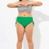 Green Tie Side High Waist Women Bikini Brief 2 Green Tie Side High Waist Women Bikini Brief -Luna Marina Store dsc07300